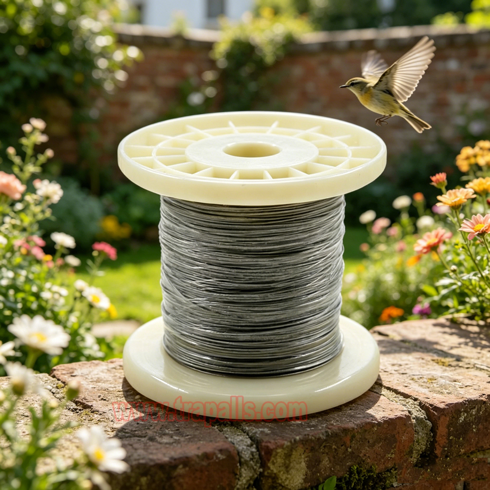Outdoor Bird Control Barrier Stainless Steel Wire for Securing Bait Station Bird Deterrent Wire without Plastic Coating Bird Control - Image 12