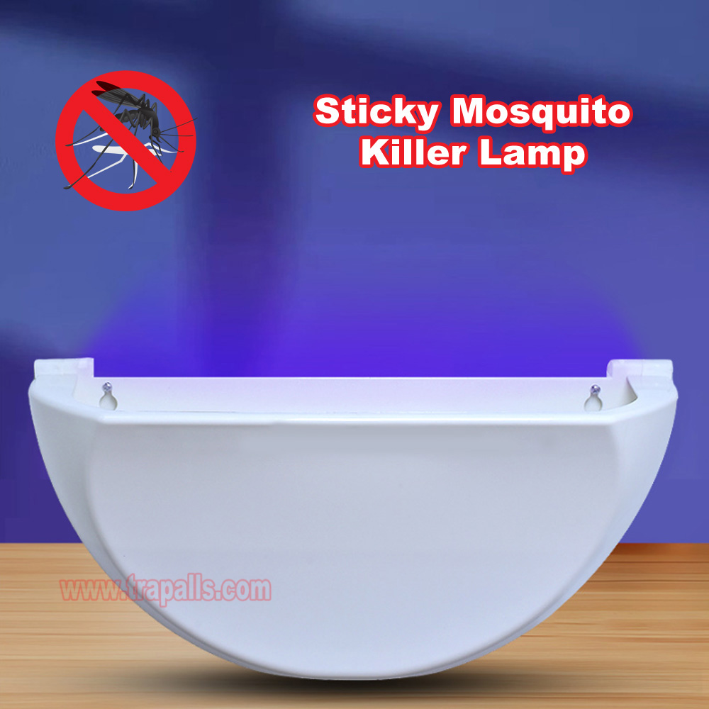 Indoor Home Plug in UV Light Flying Insect Trap with Glue Board Pest Catcher Mosquito Killer Lamp - Image 10