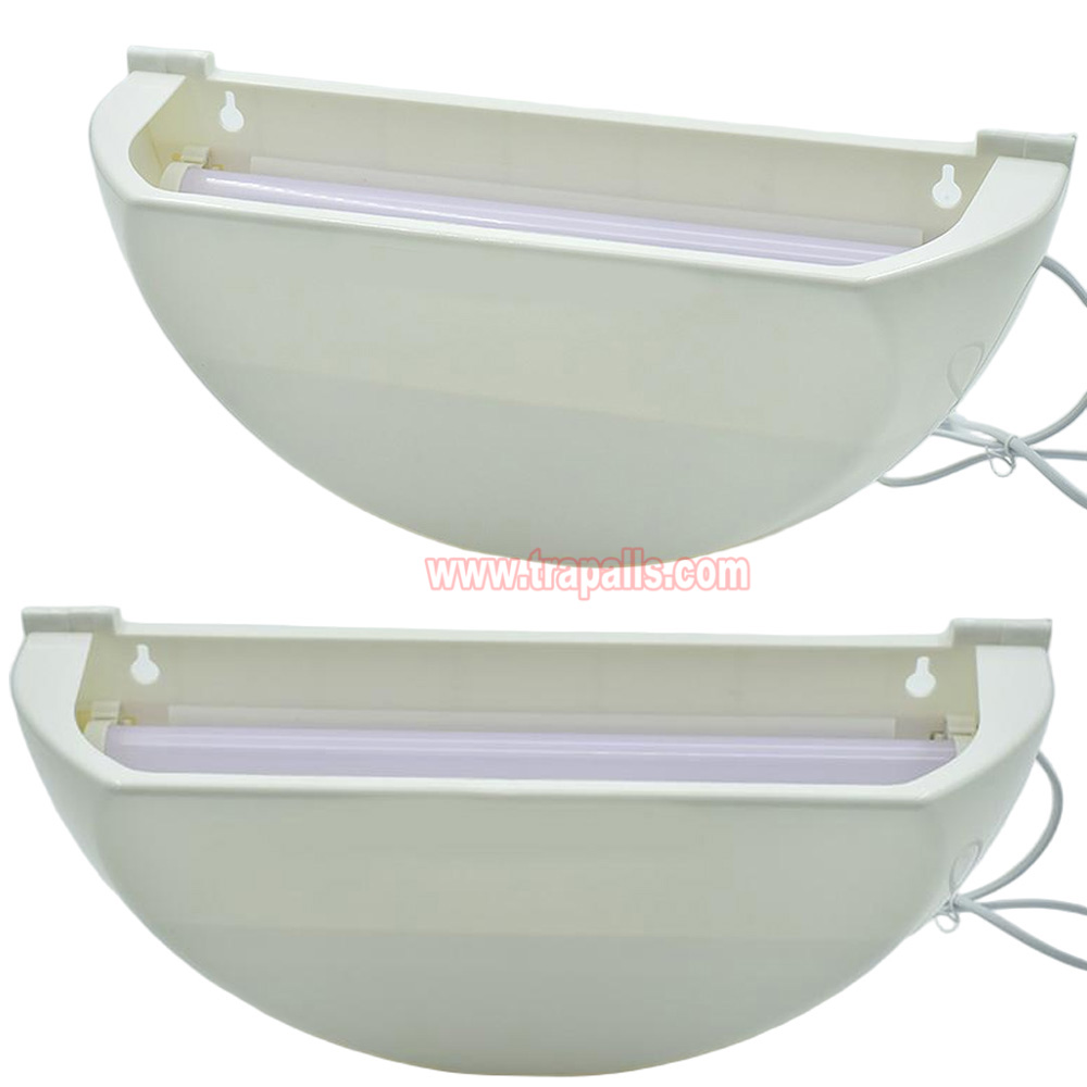 Indoor Home Plug in UV Light Flying Insect Trap with Glue Board Pest Catcher Mosquito Killer Lamp - Image 13