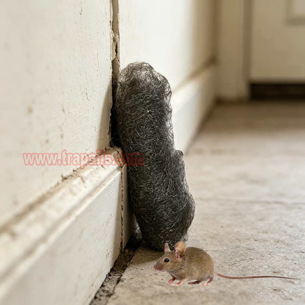 Home Garden Pipe Waterproof Mice Blocker Rodent Control Rat Proofing Steel Wool for Sealing Cracks and Gaps - Image 7