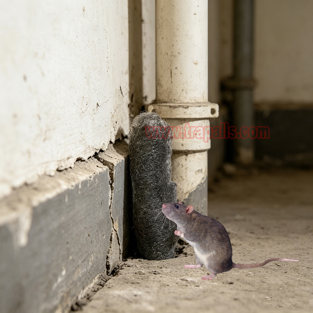 Home Garden Pipe Waterproof Mice Blocker Rodent Control Rat Proofing Steel Wool for Sealing Cracks and Gaps - Image 9