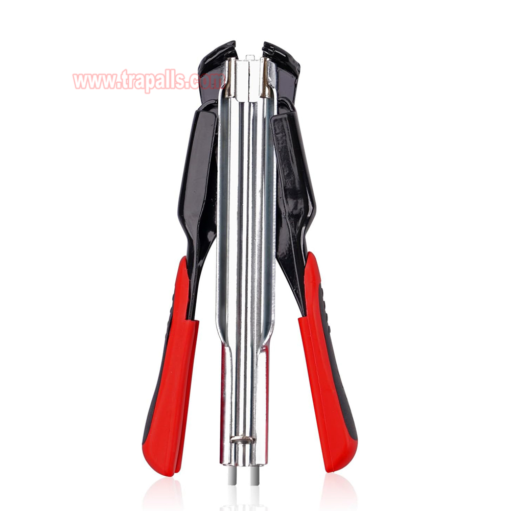 Garden Wire Fence Professional Fastening Tool Animal Pet Cage Automatic C-Ring Stapler C-type Pliers Kit - Image 2