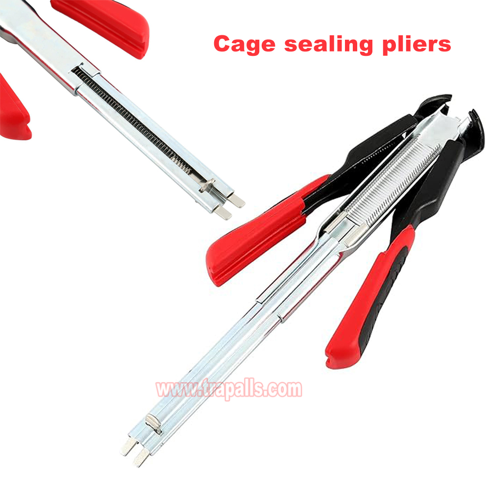 Garden Wire Fence Professional Fastening Tool Animal Pet Cage Automatic C-Ring Stapler C-type Pliers Kit - Image 6