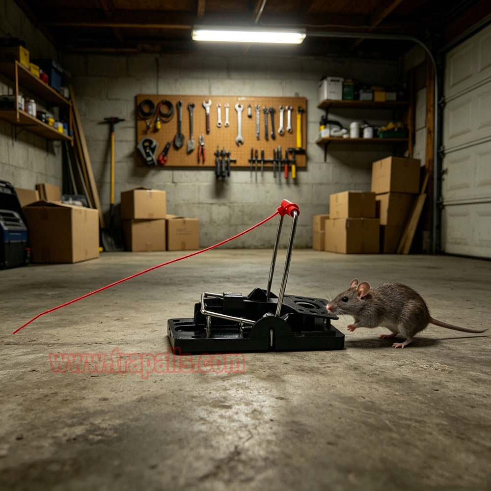 Indoor Warehouse Quick Humane Catcher Spring Trigger Mechanism Reusable Rodent Control Mouse Snap Trap - Image 13