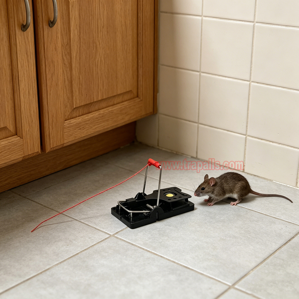 Indoor Warehouse Quick Catcher Spring Trigger Mechanism Reusable Rodent Control with Bait Mouse Snap Trap - Image 11