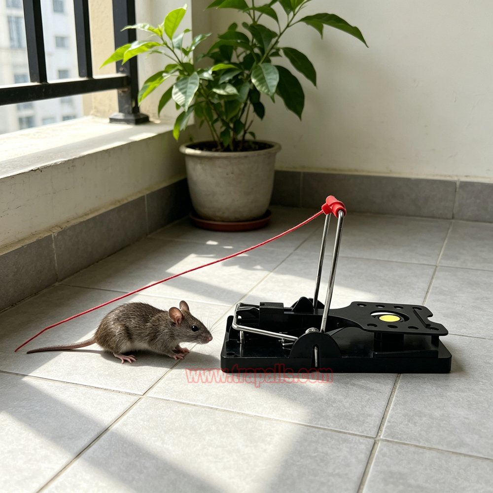 Indoor Warehouse Quick Catcher Spring Trigger Mechanism Reusable Rodent Control with Bait Mouse Snap Trap - Image 12