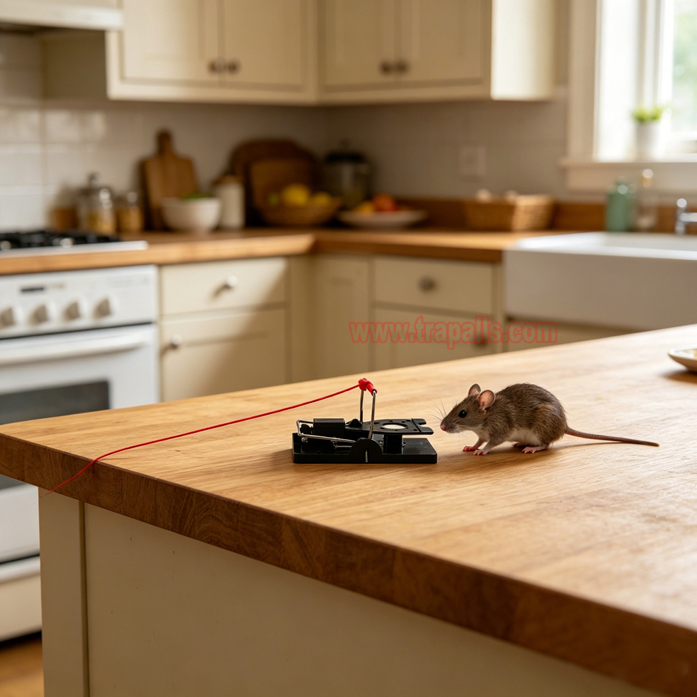 Indoor Warehouse Quick Catcher Spring Trigger Mechanism Reusable Rodent Control with Bait Mouse Snap Trap - Image 12