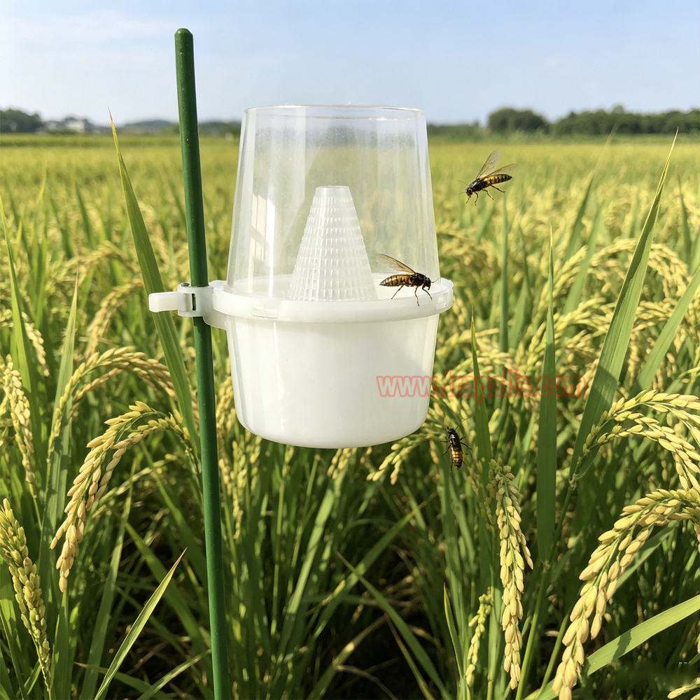 Organic Farming Pest Control for Paddy Field Bait Rice Stem Borer Trap Chilo Suppressalis Pheromone Lure Trap - Image 10