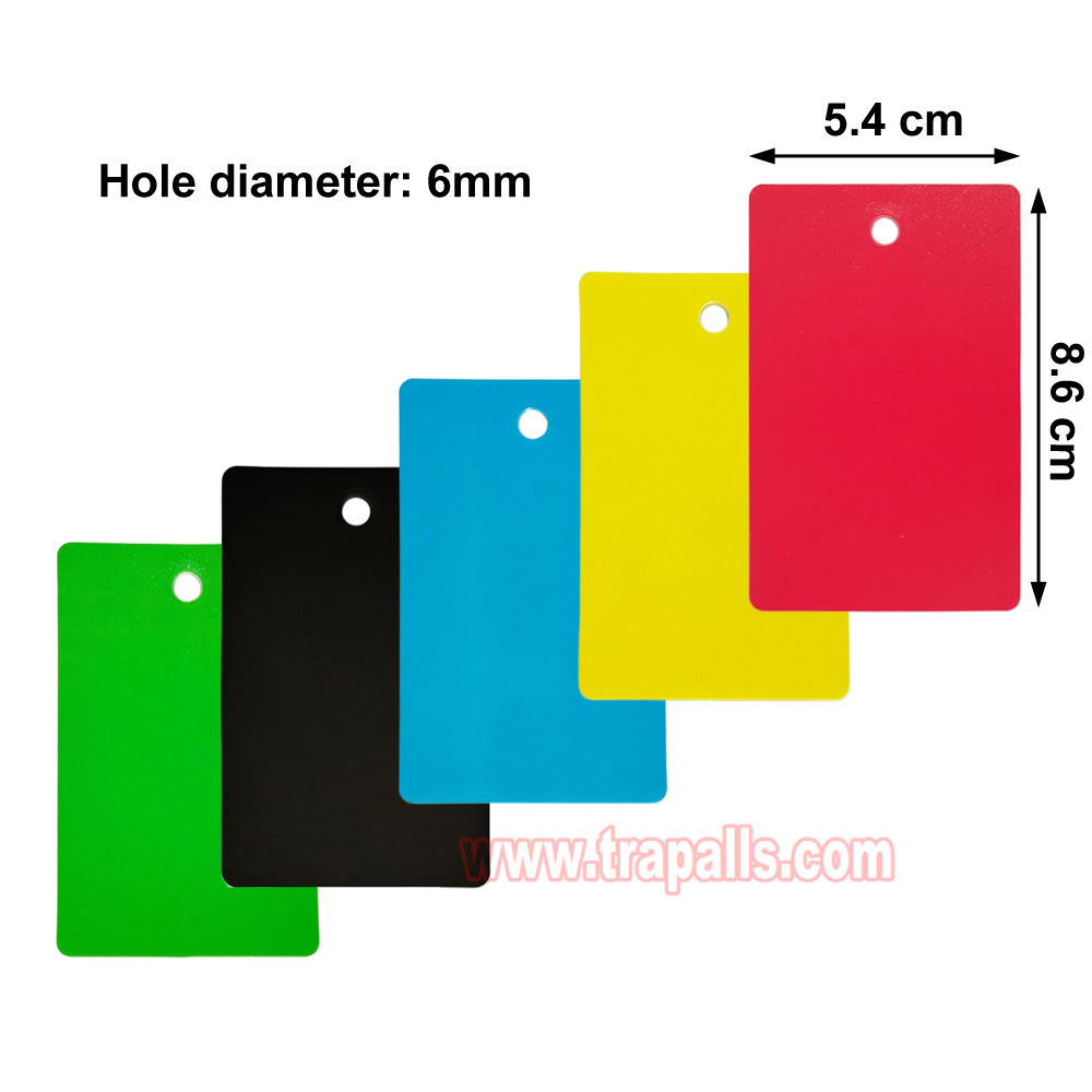 Outdoor Plastic Highly Visible Mark Pest Trap Lines Identify Mouse Bait Stations Trap Markers - Image 3