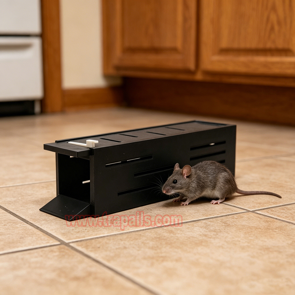 Indoor Warehouse Eco-Friendly Mice Trap with See Saw Mechanism Humane Live Catch Release Mouse Trap - Image 16