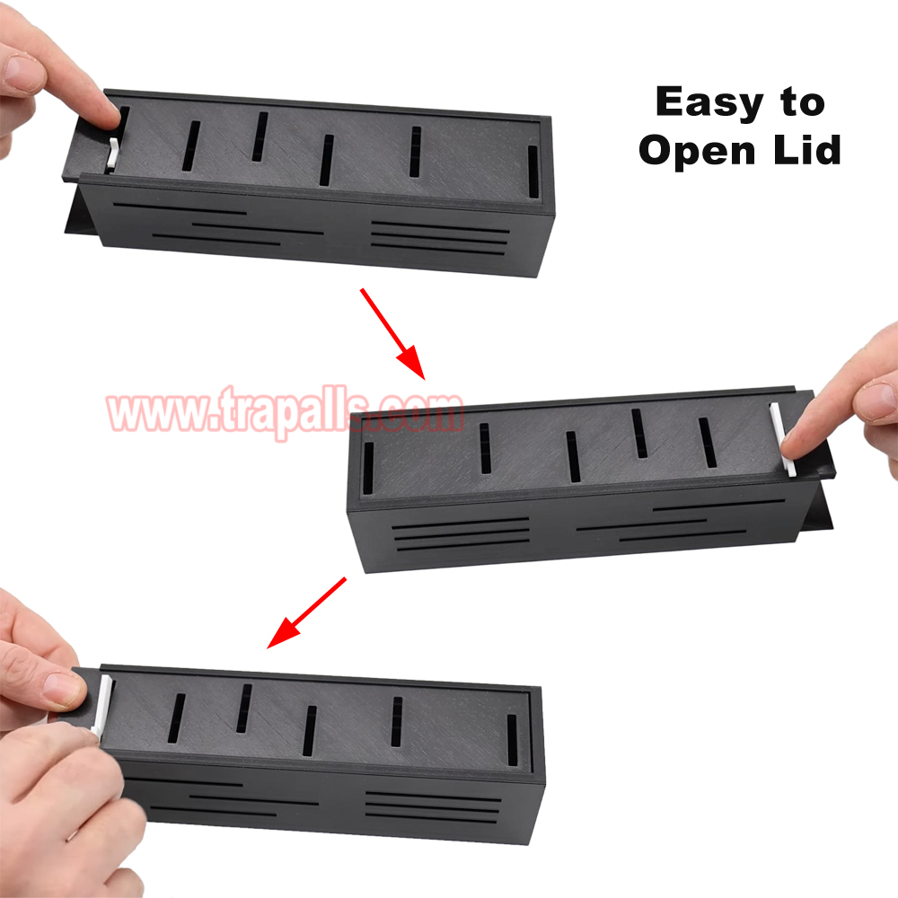 Indoor Warehouse Eco-Friendly Mice Trap with See Saw Mechanism Humane Live Catch Release Mouse Trap - Image 8