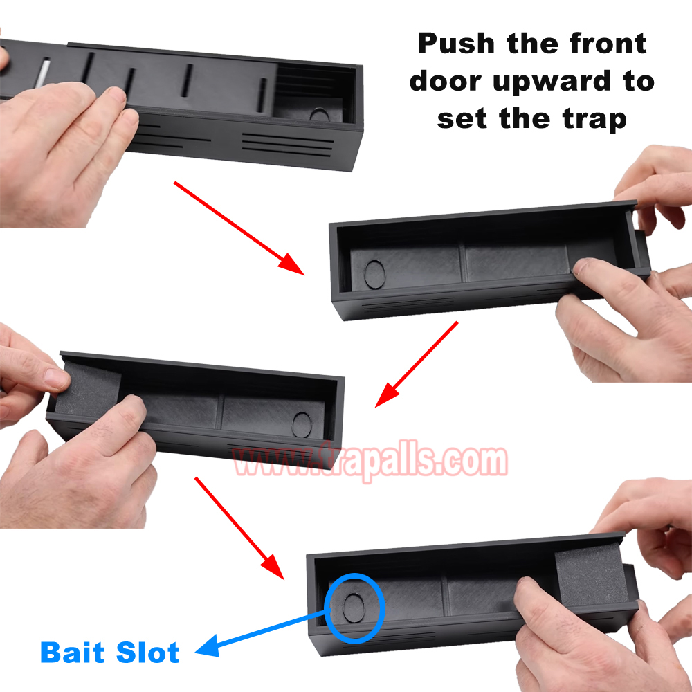 Indoor Warehouse Eco-Friendly Mice Trap with See Saw Mechanism Humane Live Catch Release Mouse Trap - Image 9