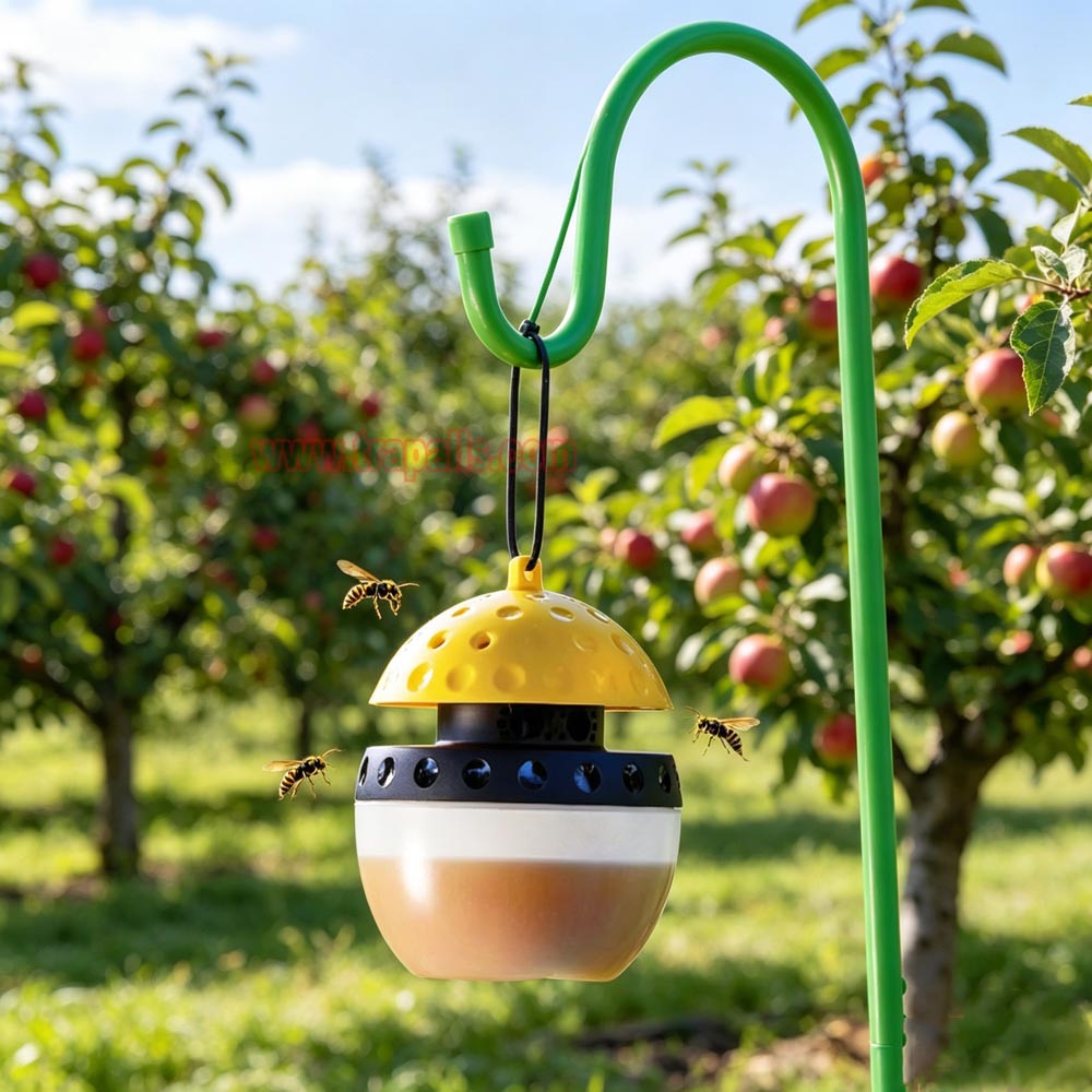 Outdoor Garden Hanging Pest Trap Hornet Control Yellow Jacket Catcher Wasp Trap - Image 13