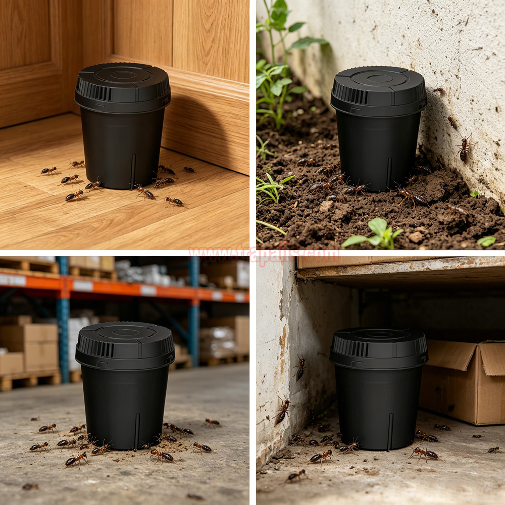 Outdoor Indoor Reusable Termite Catcher Pest Control Trap Termite Bait Station - Image 11
