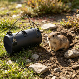 Garden Yard Heavy Duty Reusable Powerful Spring Quick Capture Rodent Control Vole Catcher Mole Tunnel Trap Mole Trap - Image 11