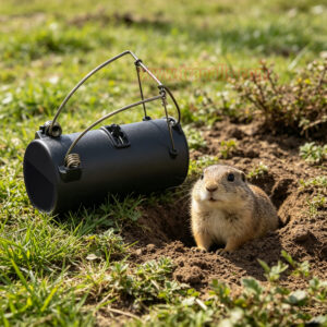 Garden Yard Heavy Duty Reusable Powerful Spring Quick Capture Rodent Control Vole Catcher Mole Tunnel Trap Mole Trap - Image 10