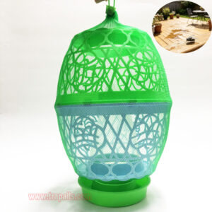 Outdoor Garden Reusable Escape-Proof Funnel Fly Catcher with Bait Tray Hanging Fly Trap Cage - Image 13