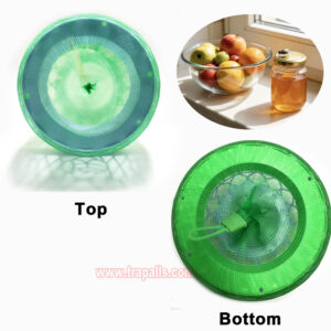 Outdoor Garden Reusable Escape-Proof Funnel Fly Catcher with Bait Tray Hanging Fly Trap Cage - Image 10
