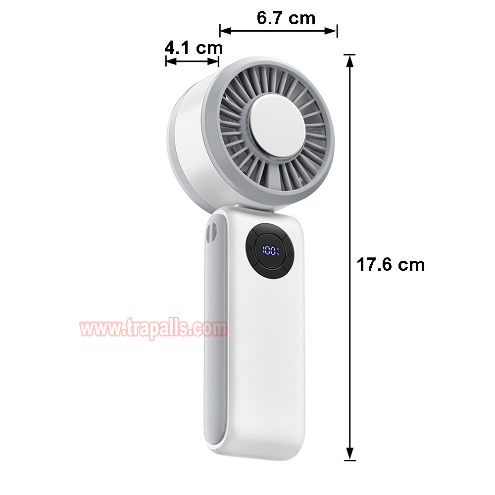 Outdoor Travel Rechargeable 3-Second Fast Cooling Portable Semiconductor Cooling Fan with Ice Compress - Image 3