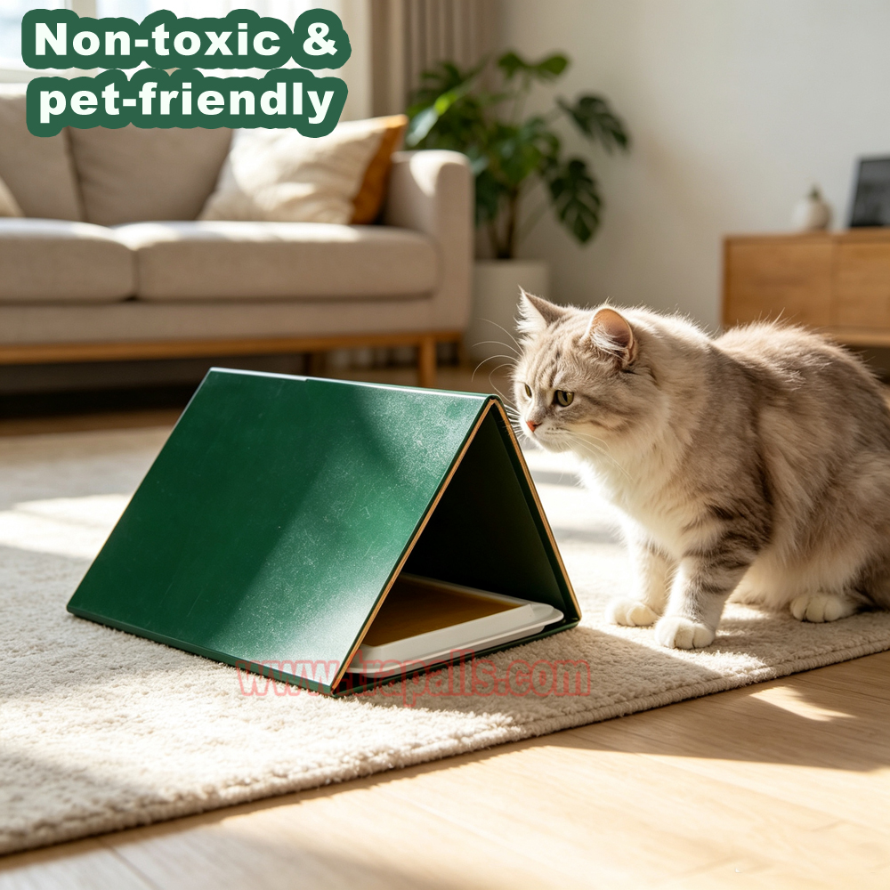 Outdoor Warehouse Rodent Control Triangular Tunnel Mouse Trap Cover High-tack Rodent Glue Board Mouse Trap - Image 9
