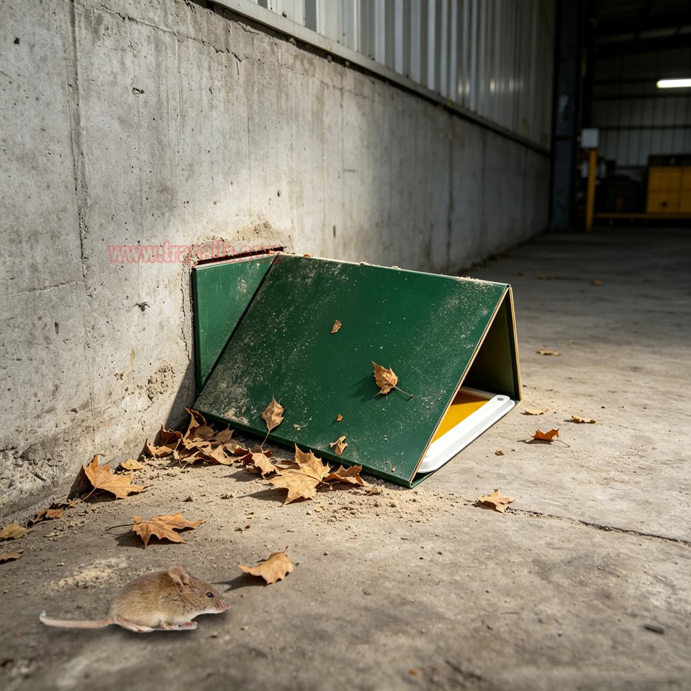 Outdoor Warehouse Rodent Control Triangular Tunnel Mouse Trap Cover High-tack Rodent Glue Board Mouse Trap - Image 10