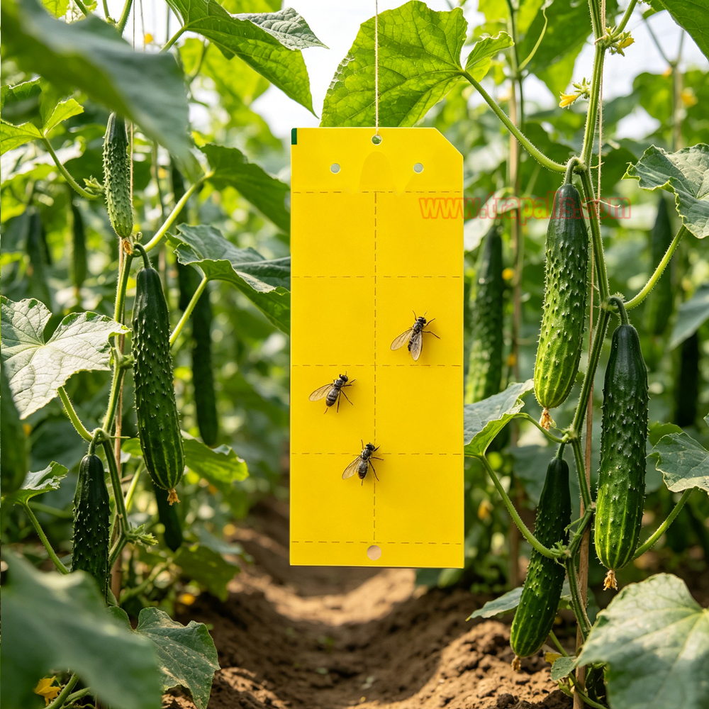Greenhouse Orchard Double-Sided Waterproof Adhesive Aphid Trap Sticky Glue Pest Board Trap - Image 11