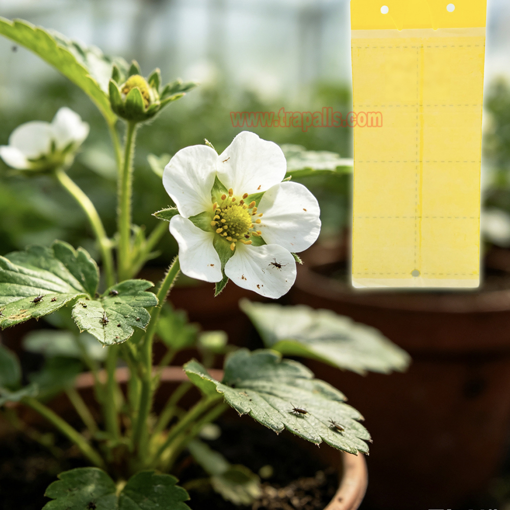 Greenhouse Orchard Double-Sided Waterproof Adhesive Aphid Trap Sticky Glue Pest Board Trap - Image 7