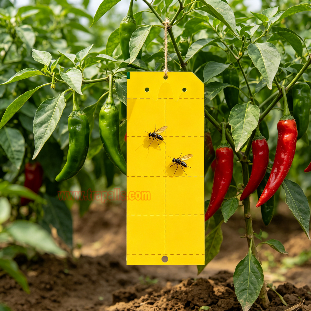 Greenhouse Orchard Double-Sided Waterproof Adhesive Aphid Trap Sticky Glue Pest Board Trap - Image 10