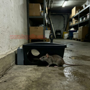 Indoor Warehouse Reusable Dual-Entry Mouse Trap Box Lockable Rodent Control Trap Mouse Bait Station - Image 14