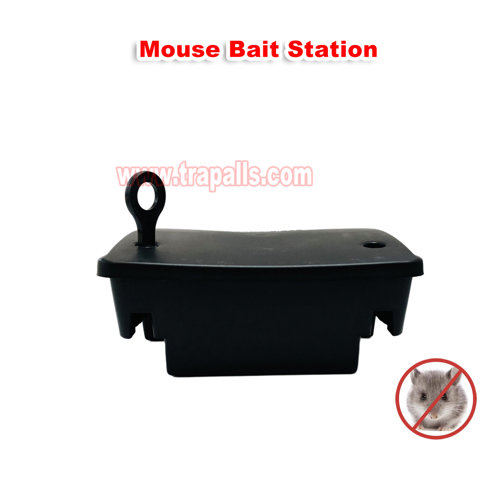 Indoor Warehouse Reusable Dual-Entry Mouse Trap Box Lockable Rodent Control Trap Mouse Bait Station - Image 4