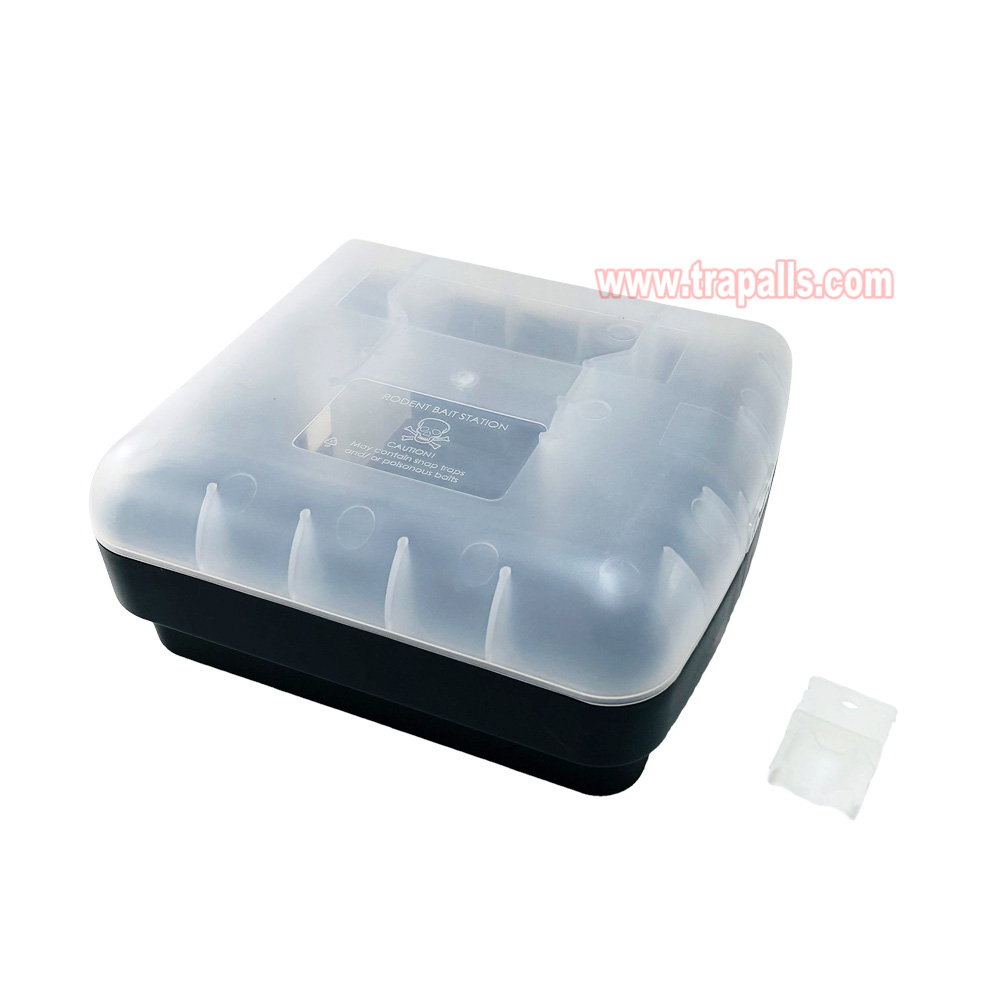Indoor Warehouse Dual-Entry Rodent Trap Box Lockable Compatible with Mouse Snap Traps Mouse Bait Station - Image 2