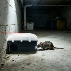 Indoor Warehouse Dual-Entry Rodent Trap Box Lockable Compatible with Mouse Snap Traps Mouse Bait Station - Image 10