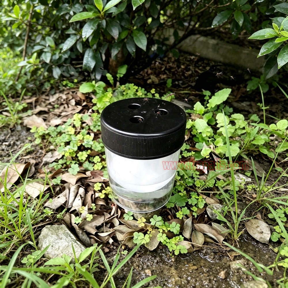 Outdoor Field Plastic Aedes Mosquito Control Pest Egg Monitoring Device Mosquito Lure Trap Mosquito Ovitrap - Image 8