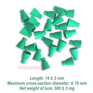 Organic Farming Compatible Rubber Stopper Slow-Release Dispenser for Tomato Leaf Miner Tuta Absoluta Pheromone Lure - Image 3