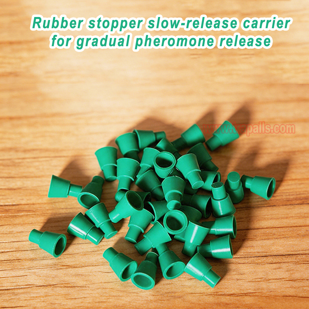 Organic Farming Compatible Rubber Stopper Slow-Release Dispenser for Tomato Leaf Miner Tuta Absoluta Pheromone Lure - Image 5