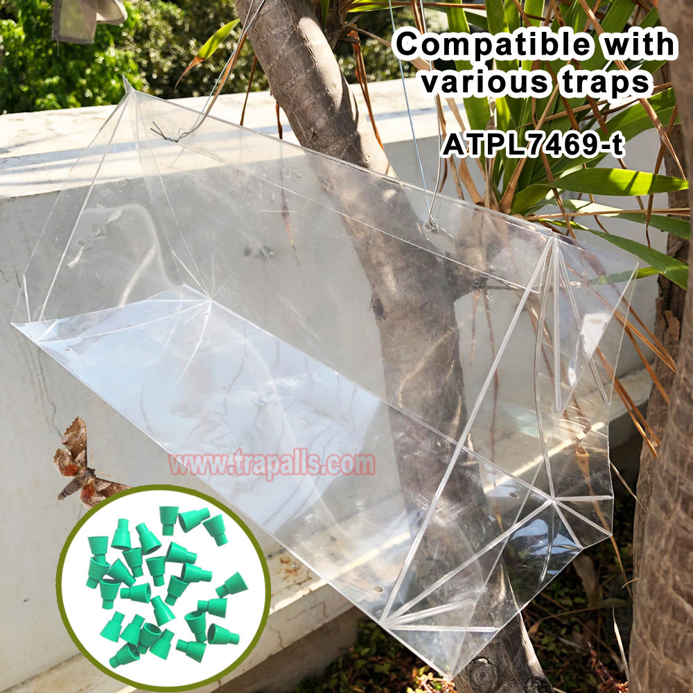 Organic Farming Compatible Rubber Stopper Slow-Release Dispenser for Tomato Leaf Miner Tuta Absoluta Pheromone Lure - Image 10