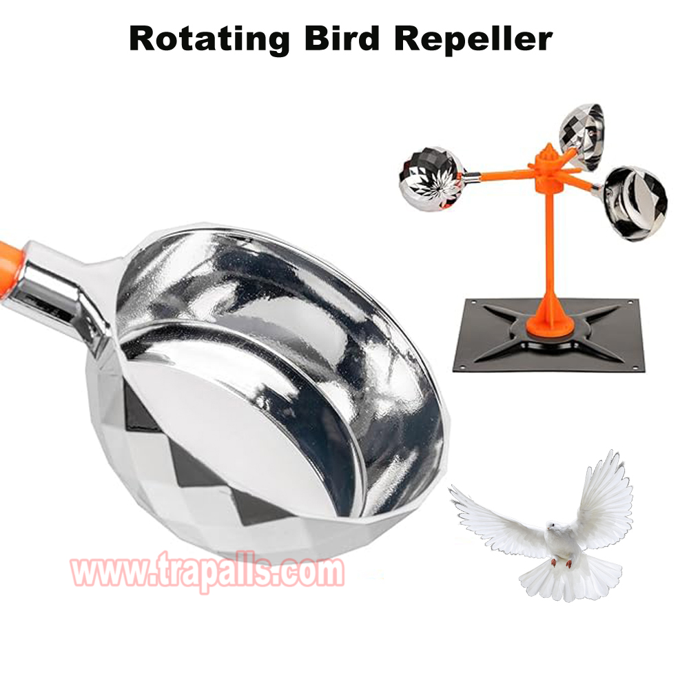 Outdoor Boat Keep Pigeon Away Bird Spinning Deterrent Device 360° Reflective Bird Repeller - Image 6