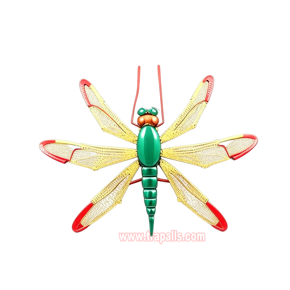 Camping Travel Fly Control Bionic Dragonfly Deterrent with Reflective Wings Dragonfly Shaped Mosquito Repeller - Image 2