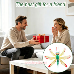 Camping Travel Fly Control Bionic Dragonfly Deterrent with Reflective Wings Dragonfly Shaped Mosquito Repeller - Image 14