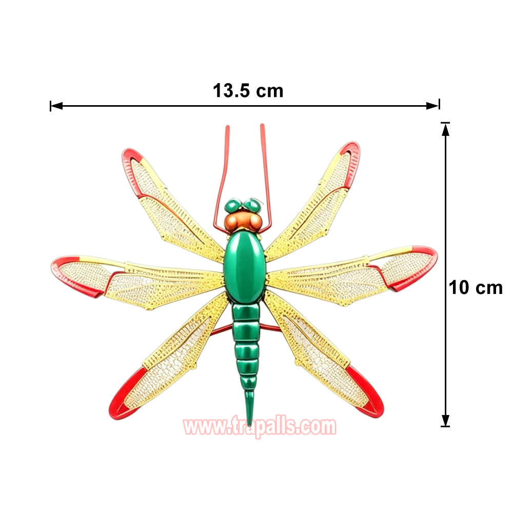 Camping Travel Fly Control Bionic Dragonfly Deterrent with Reflective Wings Dragonfly Shaped Mosquito Repeller - Image 3