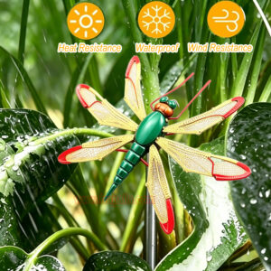 Camping Travel Fly Control Bionic Dragonfly Deterrent with Reflective Wings Dragonfly Shaped Mosquito Repeller - Image 9