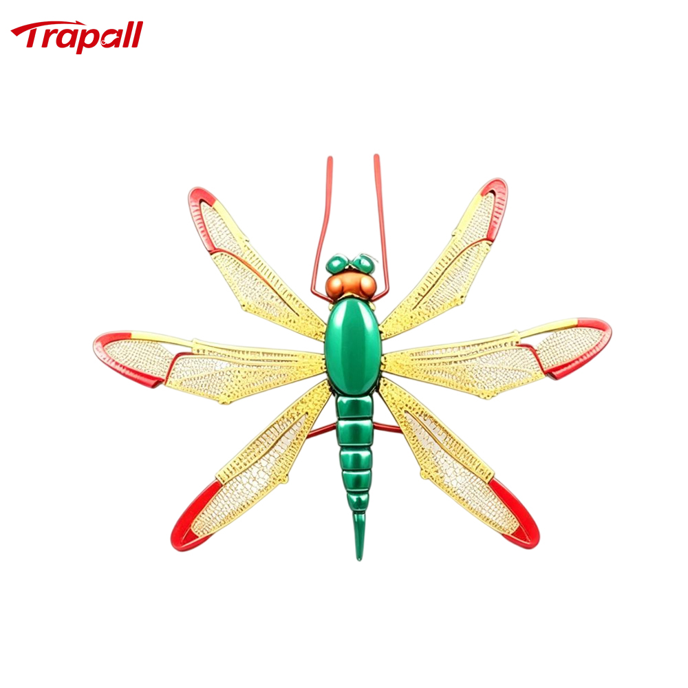 Camping Travel Fly Control Bionic Dragonfly Deterrent with Reflective Wings Dragonfly Shaped Mosquito Repeller