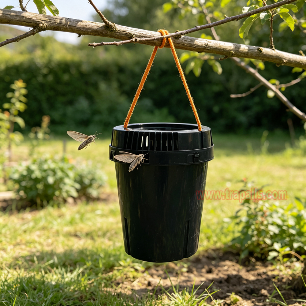 Garden Farm Eco-Friendly Hanging Pheromone Lure Moth Trap Pyralid Moth Trap - Image 12