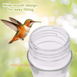 Outdoor Garden Hanging Built-in Ant Bee Guard Hummingbird Water Feeder - Image 5