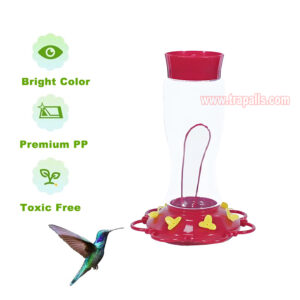 Outdoor Garden Hanging Built-in Ant Bee Guard Hummingbird Water Feeder - Image 4
