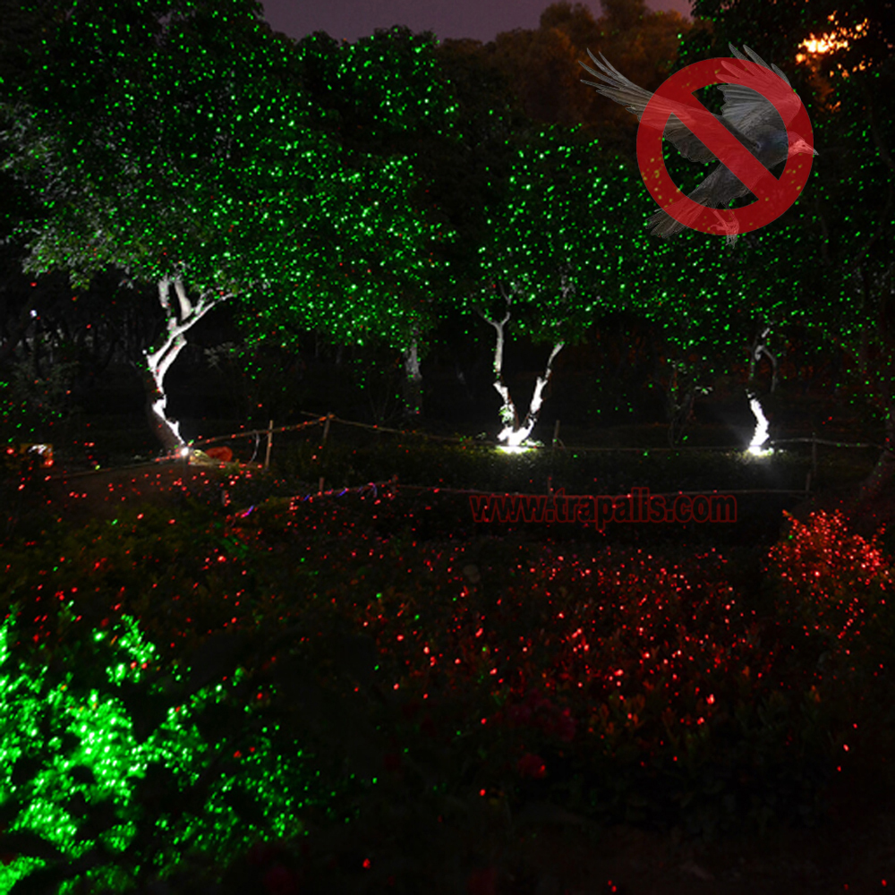 Outdoor Orchard Waterproof Red Green Flashing Light Bird Deterrent Device Visual Laser Bird Repeller - Image 11