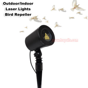 Outdoor Orchard Waterproof Red Green Flashing Light Bird Deterrent Device Visual Laser Bird Repeller - Image 4