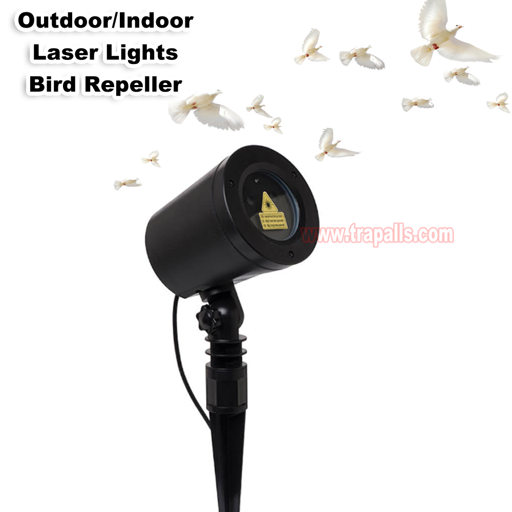 Outdoor Orchard Waterproof Red Green Flashing Light Bird Deterrent Device Visual Laser Bird Repeller - Image 4