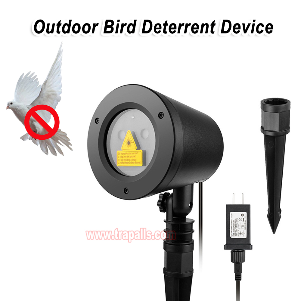 Outdoor Orchard Waterproof Red Green Flashing Light Bird Deterrent Device Visual Laser Bird Repeller - Image 5