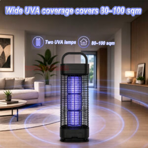 Outdoor Home UVA Fly Zapper Bug Trap Electric Shock Insect Killer Mosquito Killer Lamp - Image 11